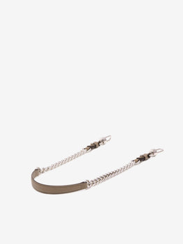 Short Chain Strap Rodéo Calf Taupe