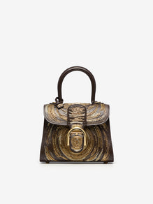 (Brillant)_Brillant Mini S Sunset Box Calf Gold - Ebony