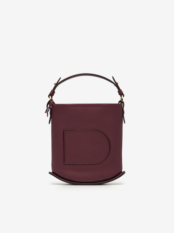 (Pin)_Pin Mini Bucket +C Taurillon Soft Rosewood