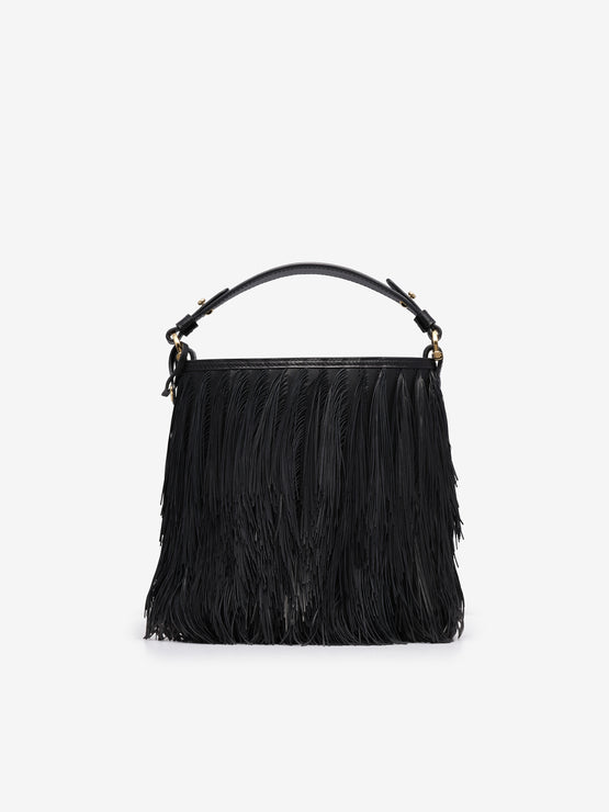 (Pin)_Pin Mini Bucket +C Joséphine Box Calf Black