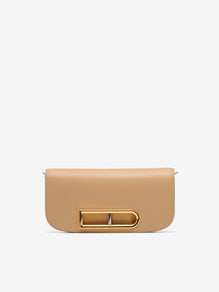(Lingot)_Lingot Clutch Olen Calf Latte
