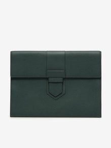 Presse A4 Pouch Taurillon Soft Forest