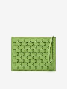 Pin D Pouch PM Arsenal Taurillon Soft XL Aloé