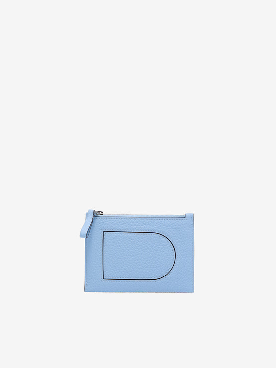 Pin D Pouch Mini Taurillon Soft Azure